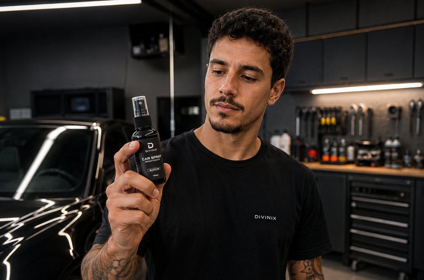 Detalhador profissional em box DIVINIX